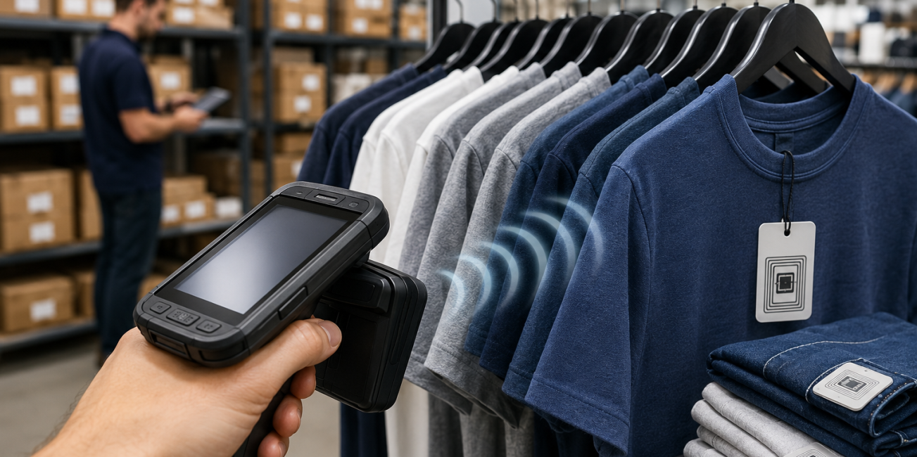 Etiquetas RFID para roupas: como melhorar o controle de estoque no varejo