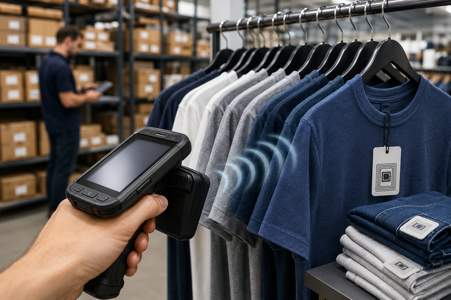Etiquetas RFID para roupas: como melhorar o controle de estoque no varejo