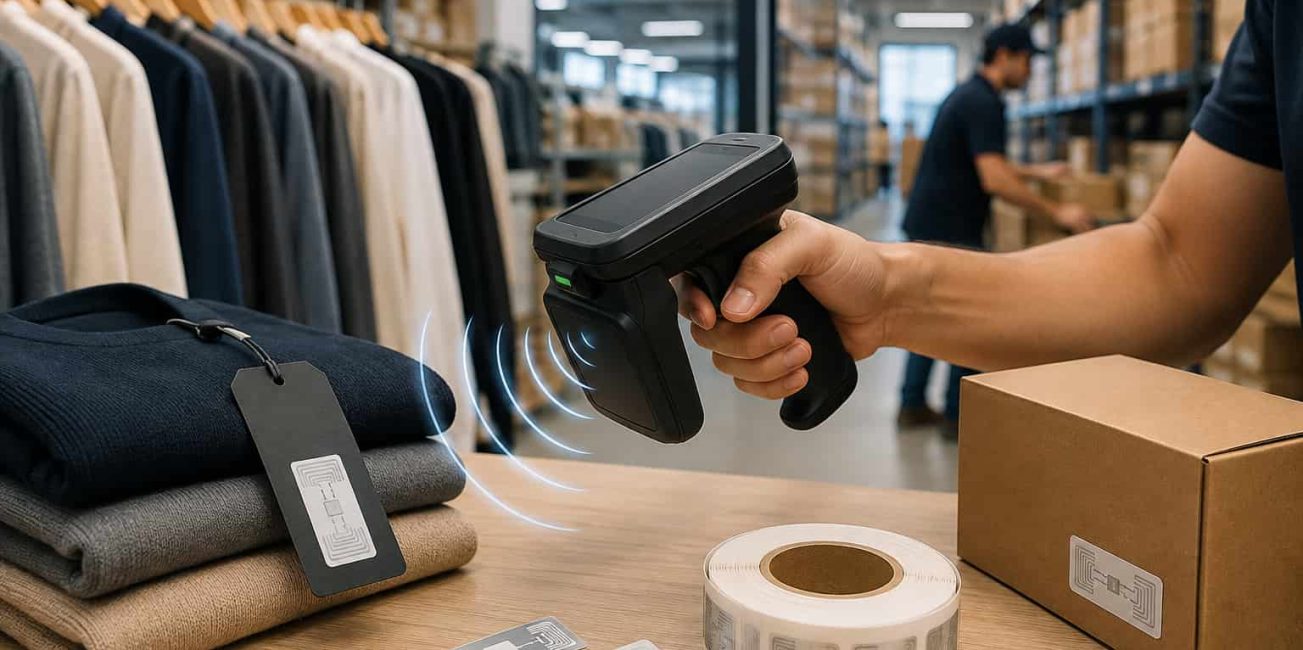 RFID no varejo: como a tecnologia transforma estoque, logística e vendas